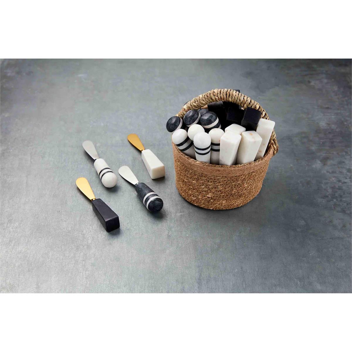 View Mud Pie - Marble Spreaders - Square White