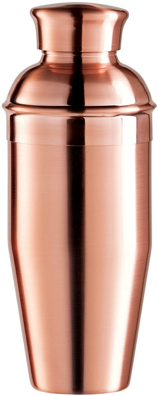 Oggi™ Groove Double Walled Cocktail Shaker with Lid - Mills & Co