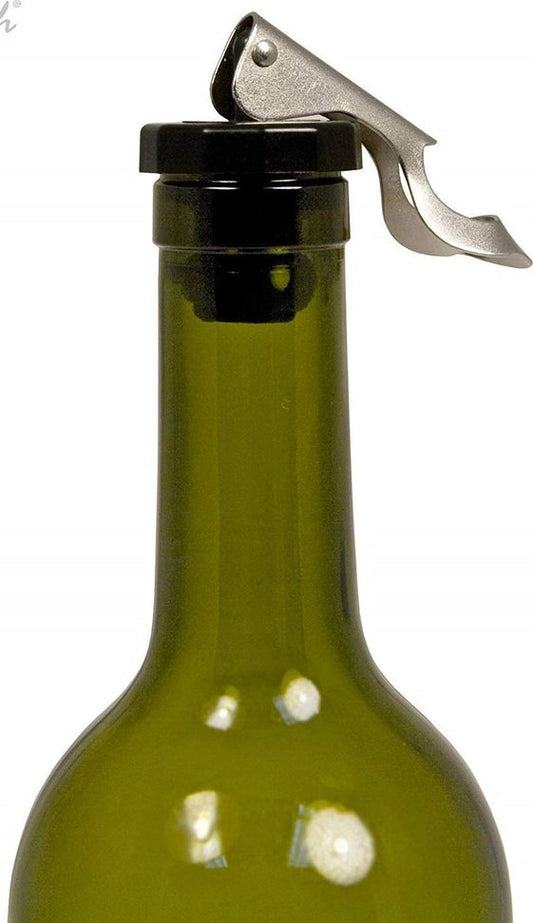 OXO Steel Wine Stopper & Pourer - Back Room Wines Napa