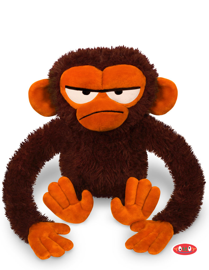 View Yottoy - Grumpy Monkey Plush Toy