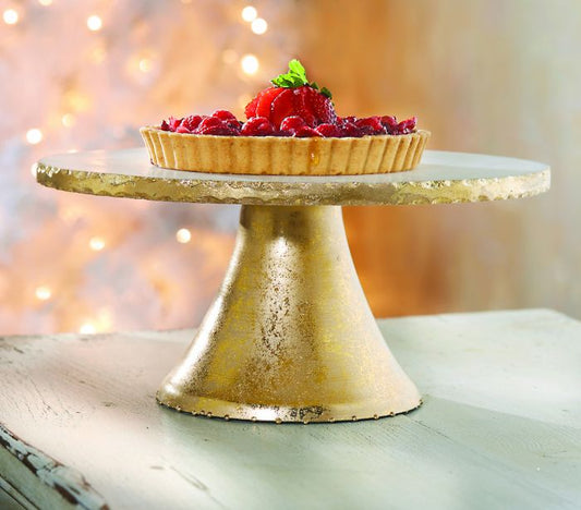 Swirl Cake Stand with Glass Lid by Jennifer Fisher + Reviews