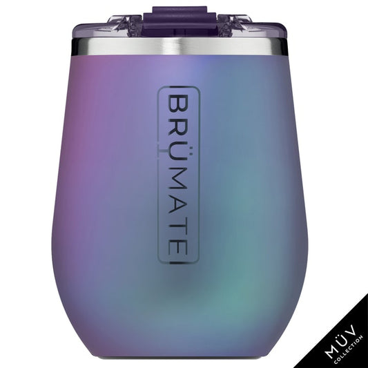 BrüMate - Uncorked Wine Tumbler, Limestone Leopard