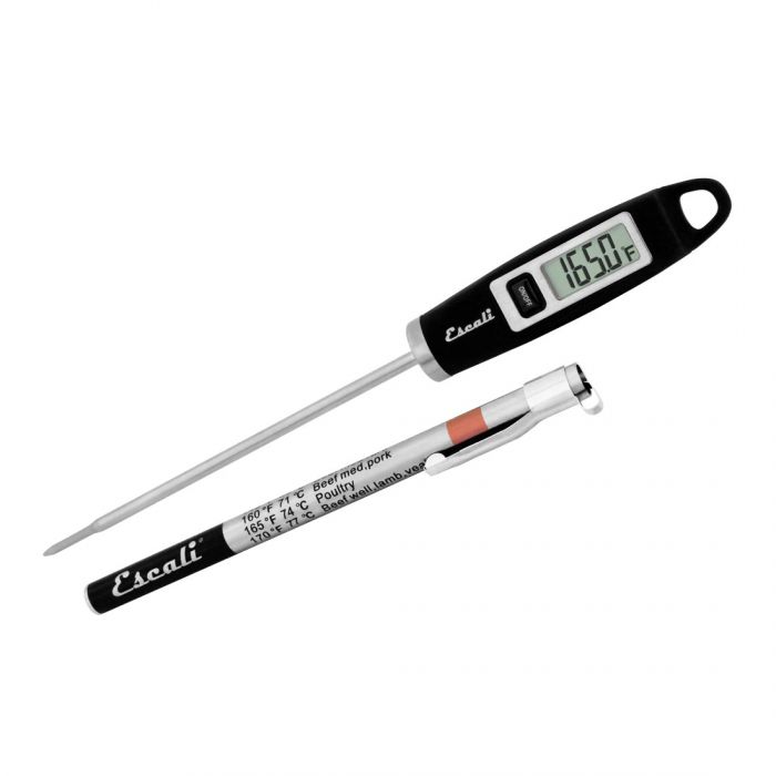 View Escali - Gourmet Digital Thermometer - Black
