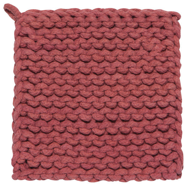View Now Designs - Crochet Pot Holder - Canyon Rose