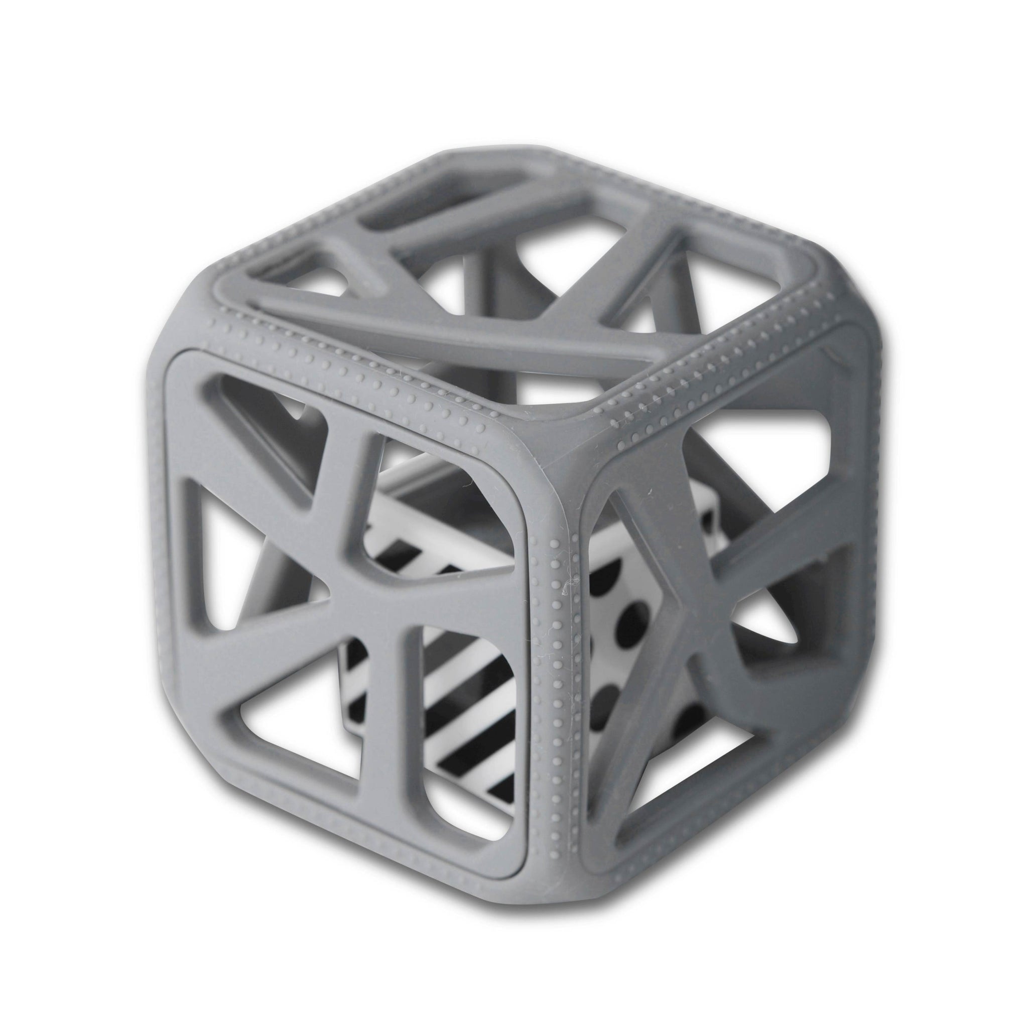 View Malarkey Kids - Chew Cube, Dark Grey