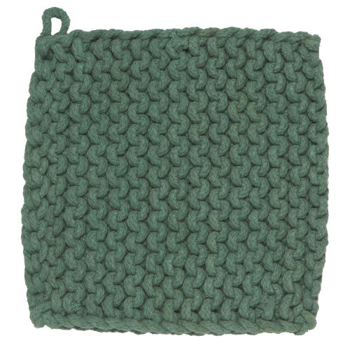 View Now Designs - Crochet Pot Holder - Jade
