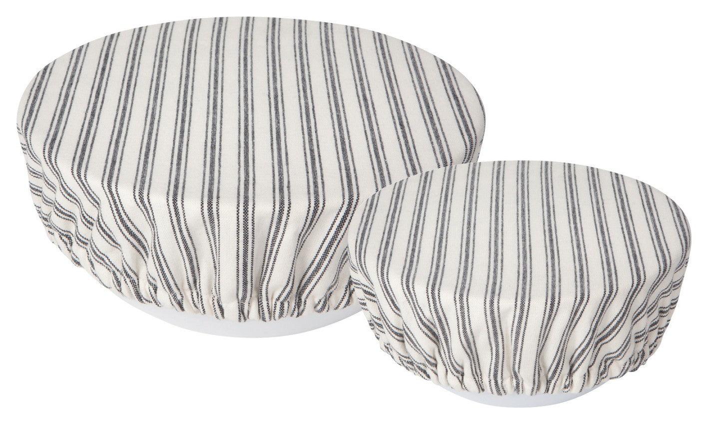 View Now Designs - Bowl Covers, Ticking Stripe