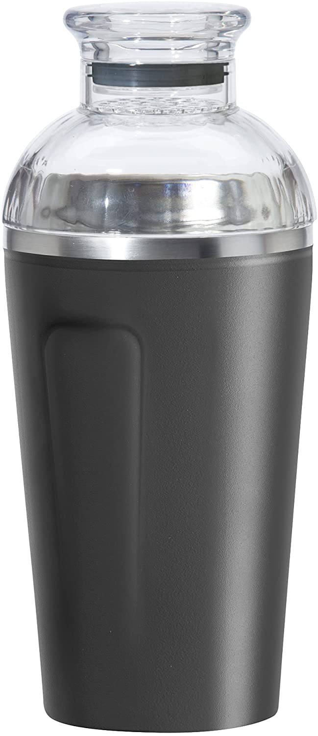 View Oggi - Double Wall Cocktail Shaker, Black