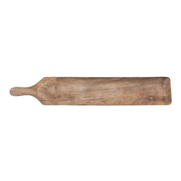 View Creative Co-op - Mango Wood Serving Board with Handle