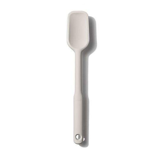 OXO Silicone Small Oat White Spatula - Fante's Kitchen Shop