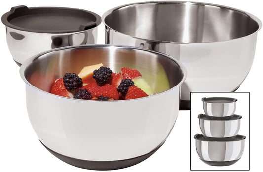 Norpro - Glass Bowls with Lids – Kitchen Store & More