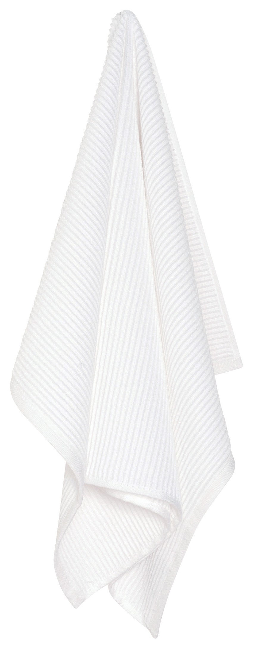 View Now Designs - Ripple Kitchen Dishtowel, White