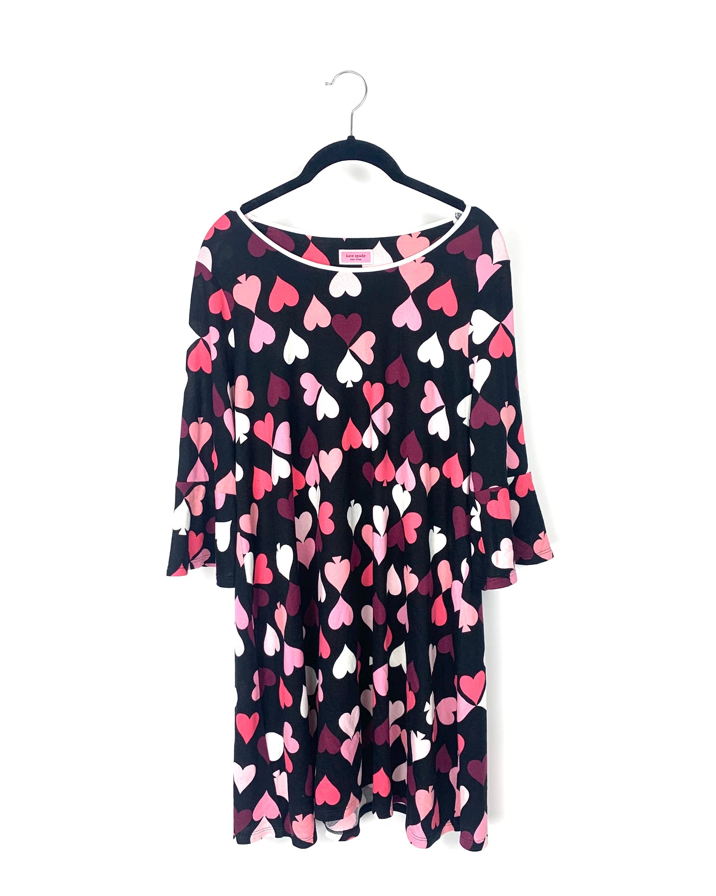 Kate Spade Black Heart Print Nightgown - Small – The Fashion Foundation