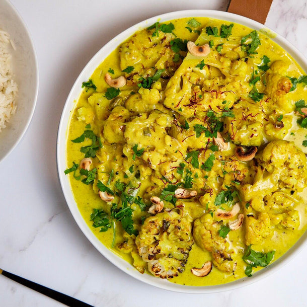 Cauliflower, Turmeric and Coconut Curry