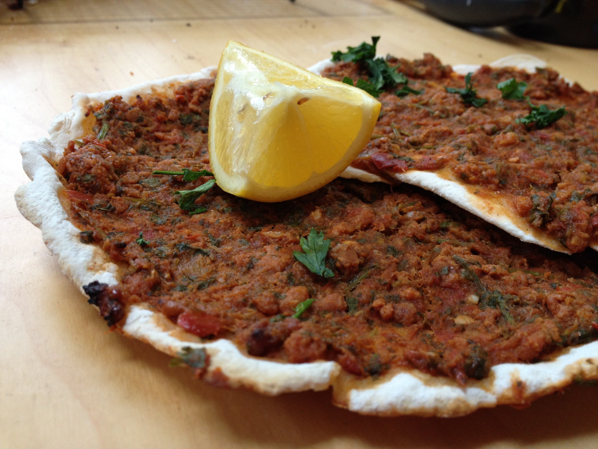 Lahmajoun Turkish And Armenian Pizza By Arleen Spice