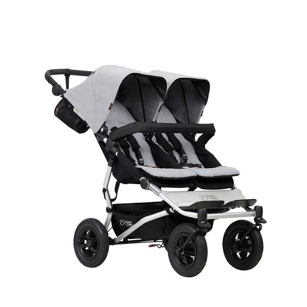 mountain double pram