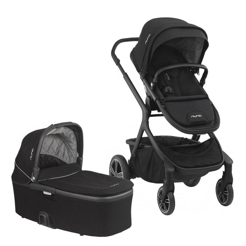 nuna demi grow stroller caviar