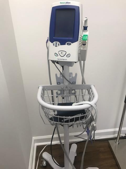 welch allyn spot vital signs lxi blue tooth