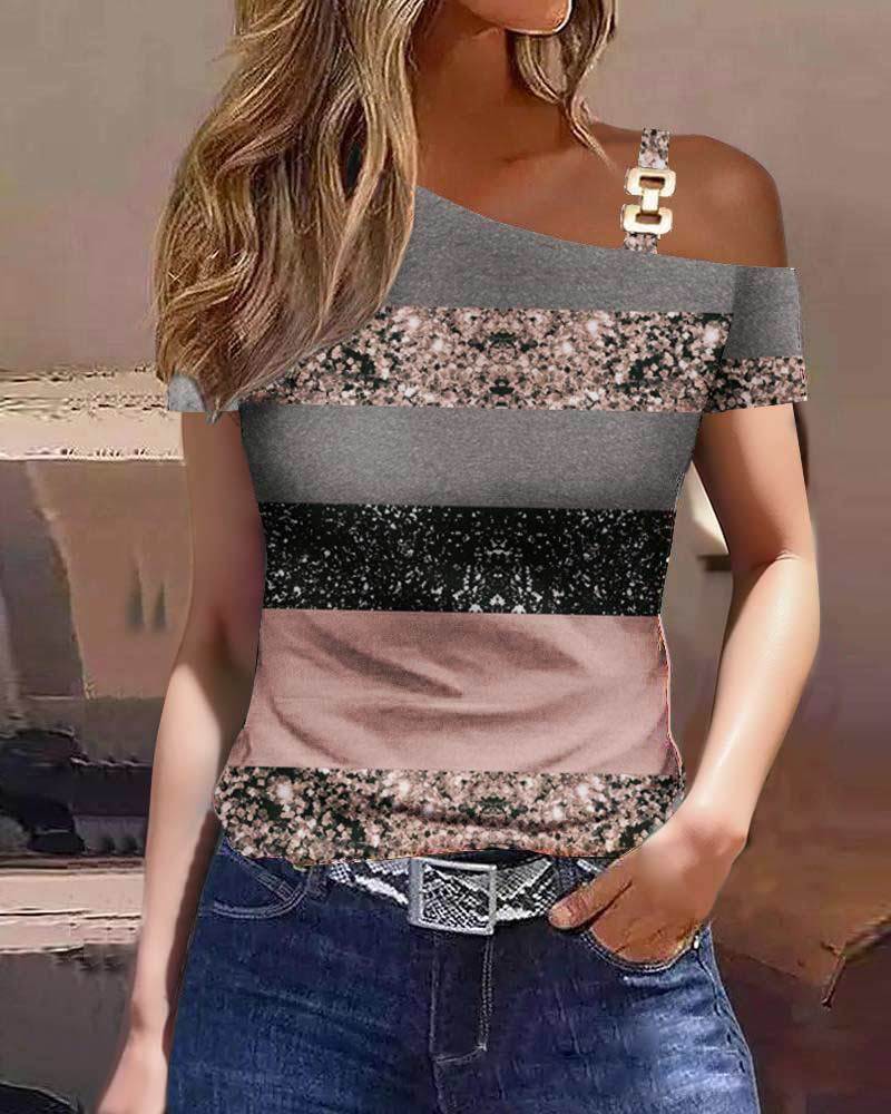 Short Sleeve Backless Tops Women Multi Ways Wear Crop Top –