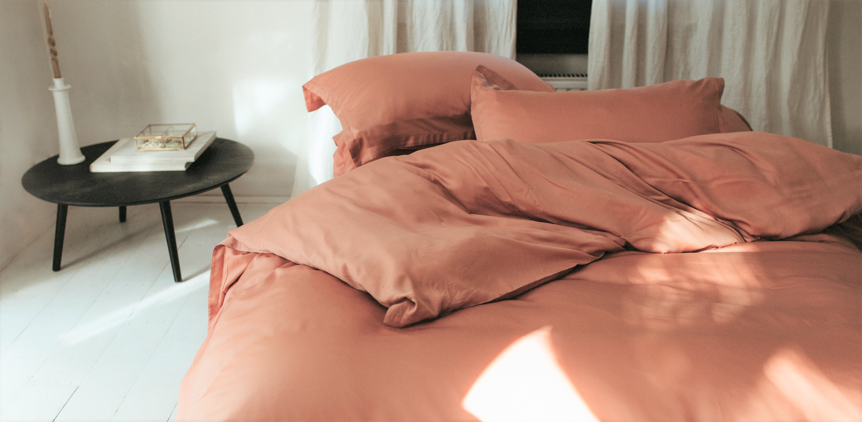 Wit en roze beddengoed jou om beter te slapen – Coco & Cici