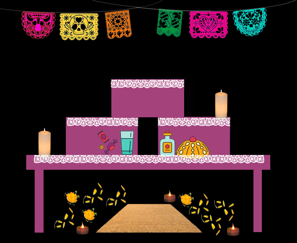 How to create Day of the Dead Altar / Dia de Muertos Altar DIY