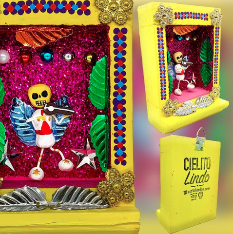 mexican culture products cielito lindo nicho shadow box