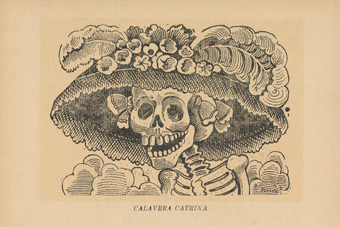 La Calavera Catrina By José Guadalupe Posada