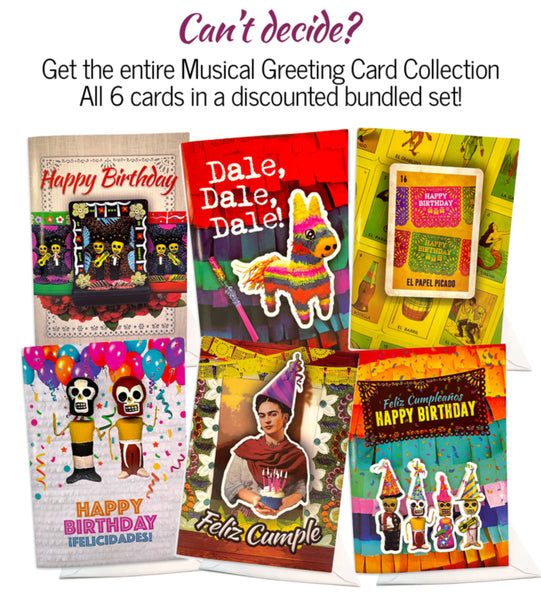 Musical Greeting Cards - 6 Card Bundle