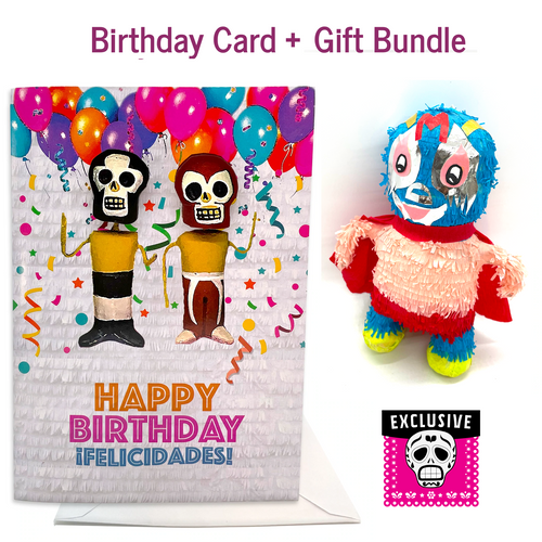 Amigo Musical Birthday Card + Gift Bundle –