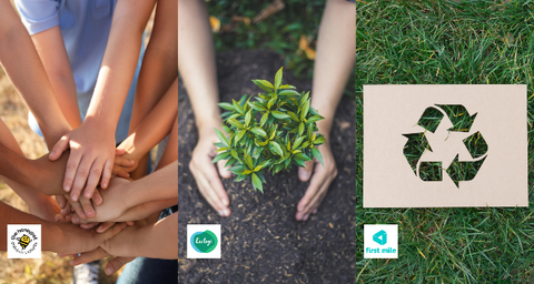 Honeypot children's charity, First Mile and Ecologi Tree Planting