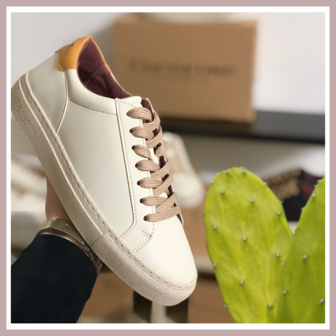 cactus leather trainer