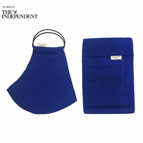Recommended and as seen in the press face masks and face coverings