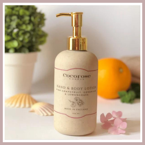 Hand & Body Lotion - Pink Grapefruit Geranium & Lemongrass