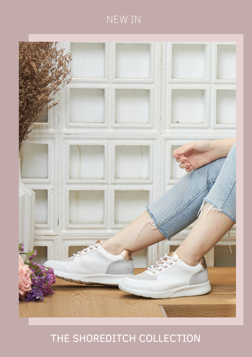 indulgently comfortable women trainers