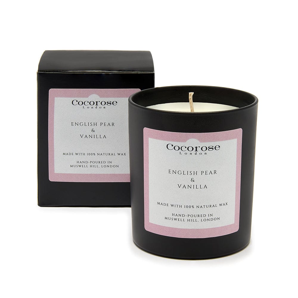 English Pear & Vanilla Natural Wax Candle