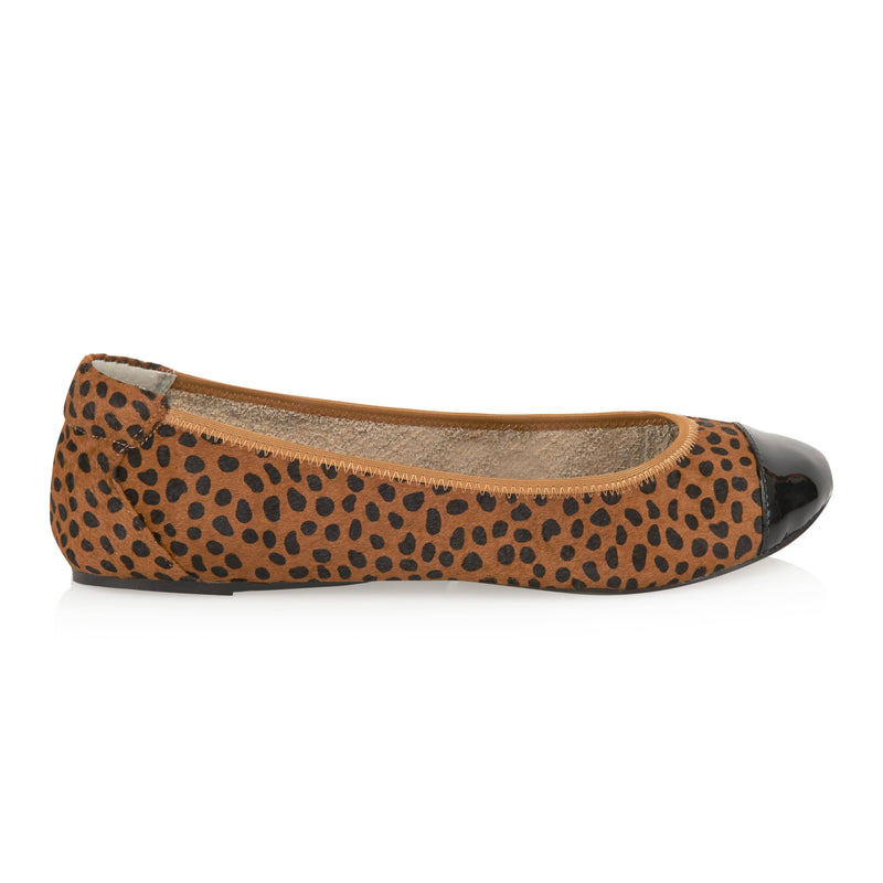 leopard pony hair shoes