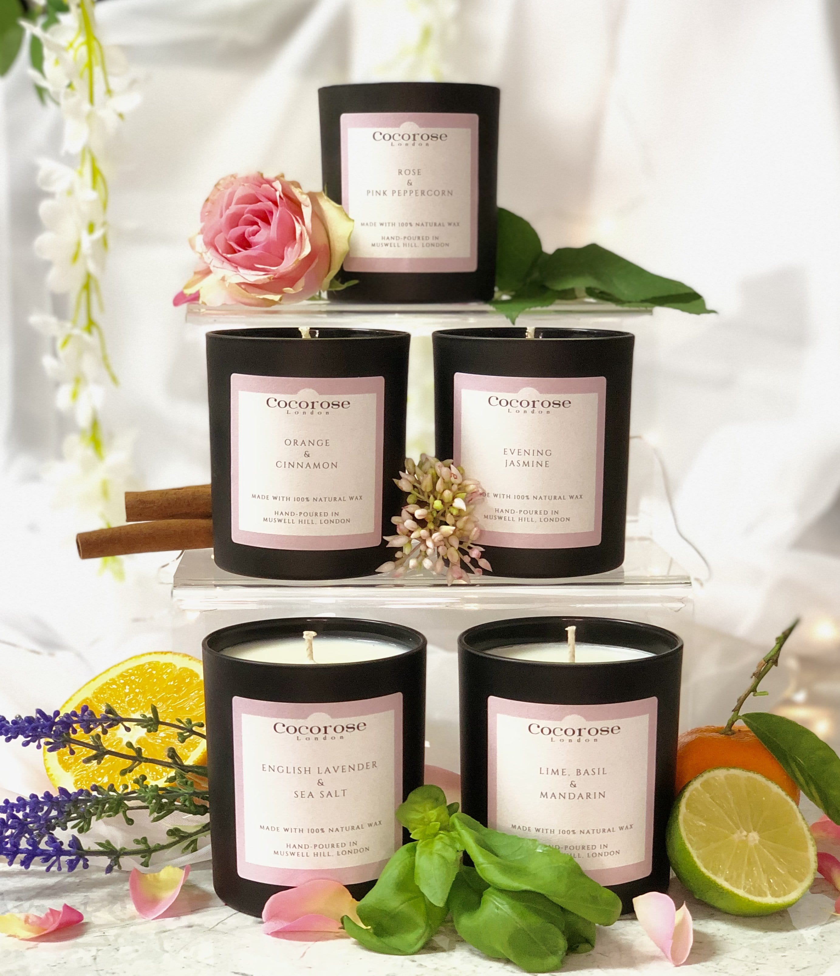 Evening Jasmine Natural Wax Candle