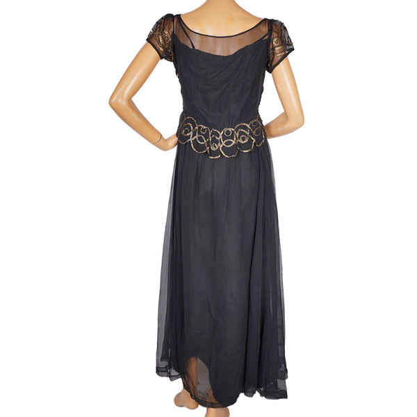 40s evening gown