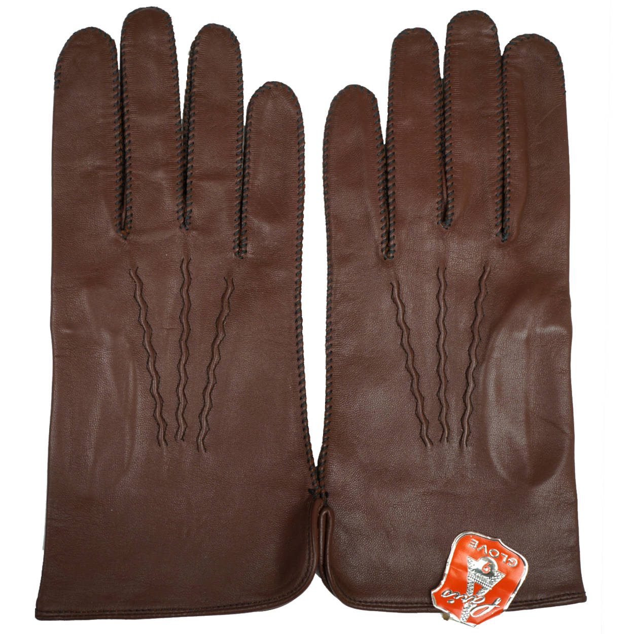 mens maroon leather gloves