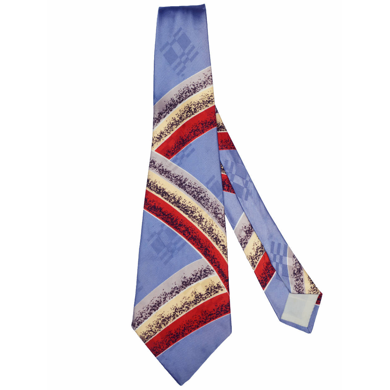 Vintage 1940s Swing Tie Mens Satin Necktie by Alida Authentic 40s 50s