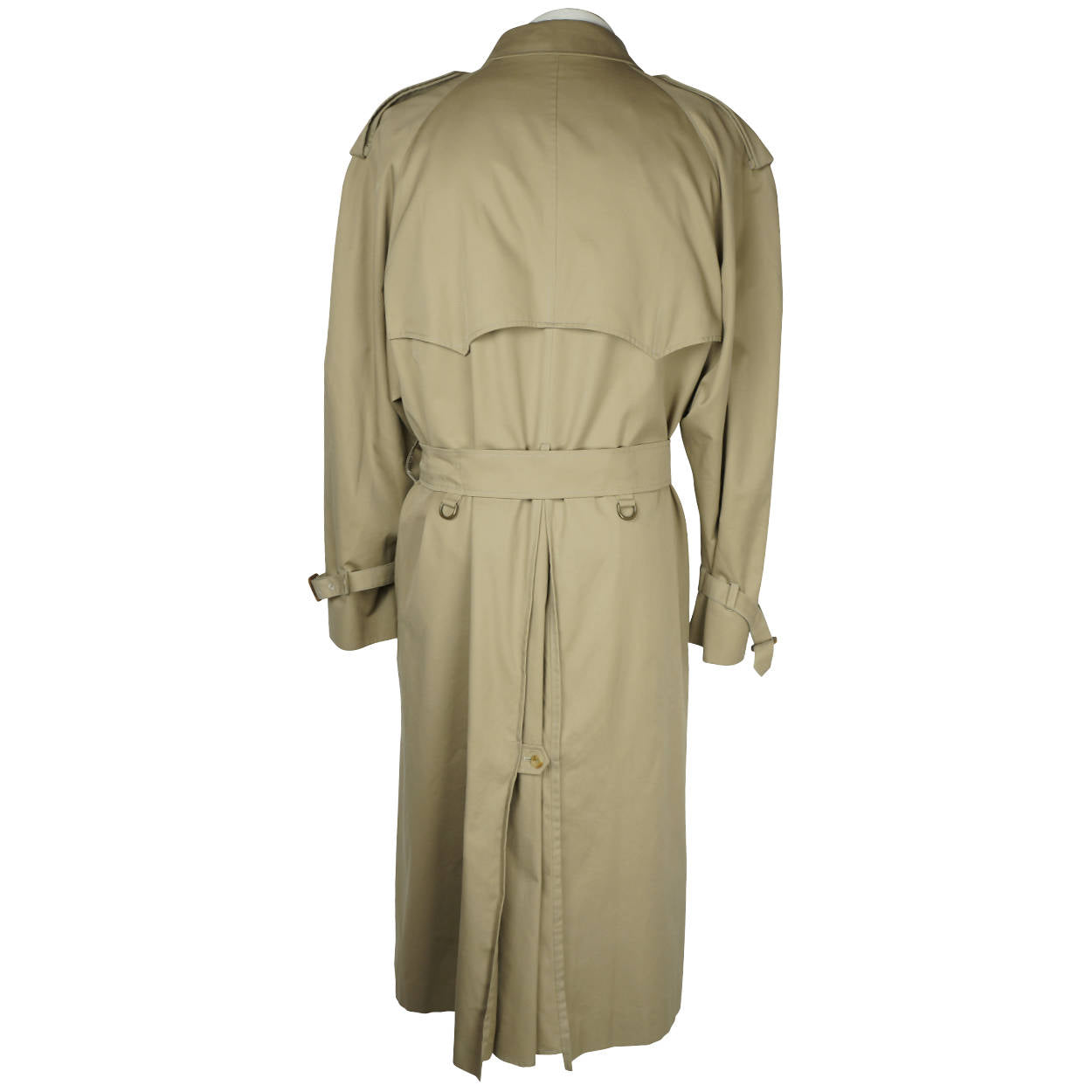 Vintage 70s Aquascutum Trench Coat Raincoat Mens Size XL
