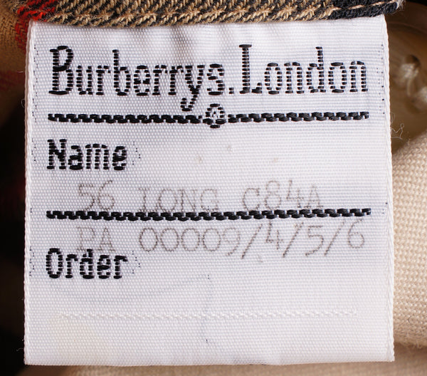 gavnlig nøje slidbane vintage burberry coat label,www.autoconnective.in