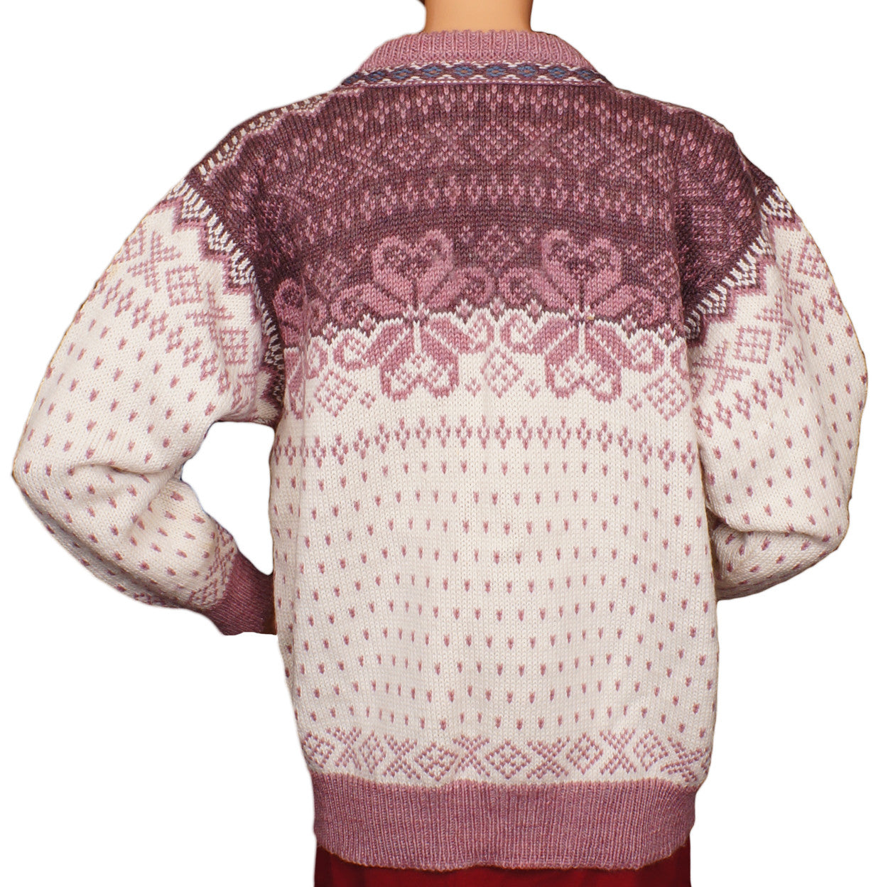 Vintage Dale of Norway Wool Cardigan Sweater Ladies Size 42 Medium