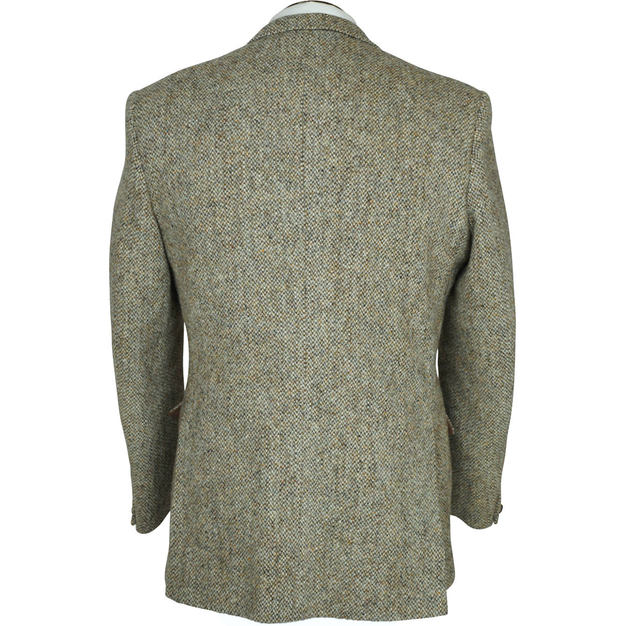 Vintage Harris Tweed Barleycorn Mens Jacket Dunn & Co Sport Coat Size M