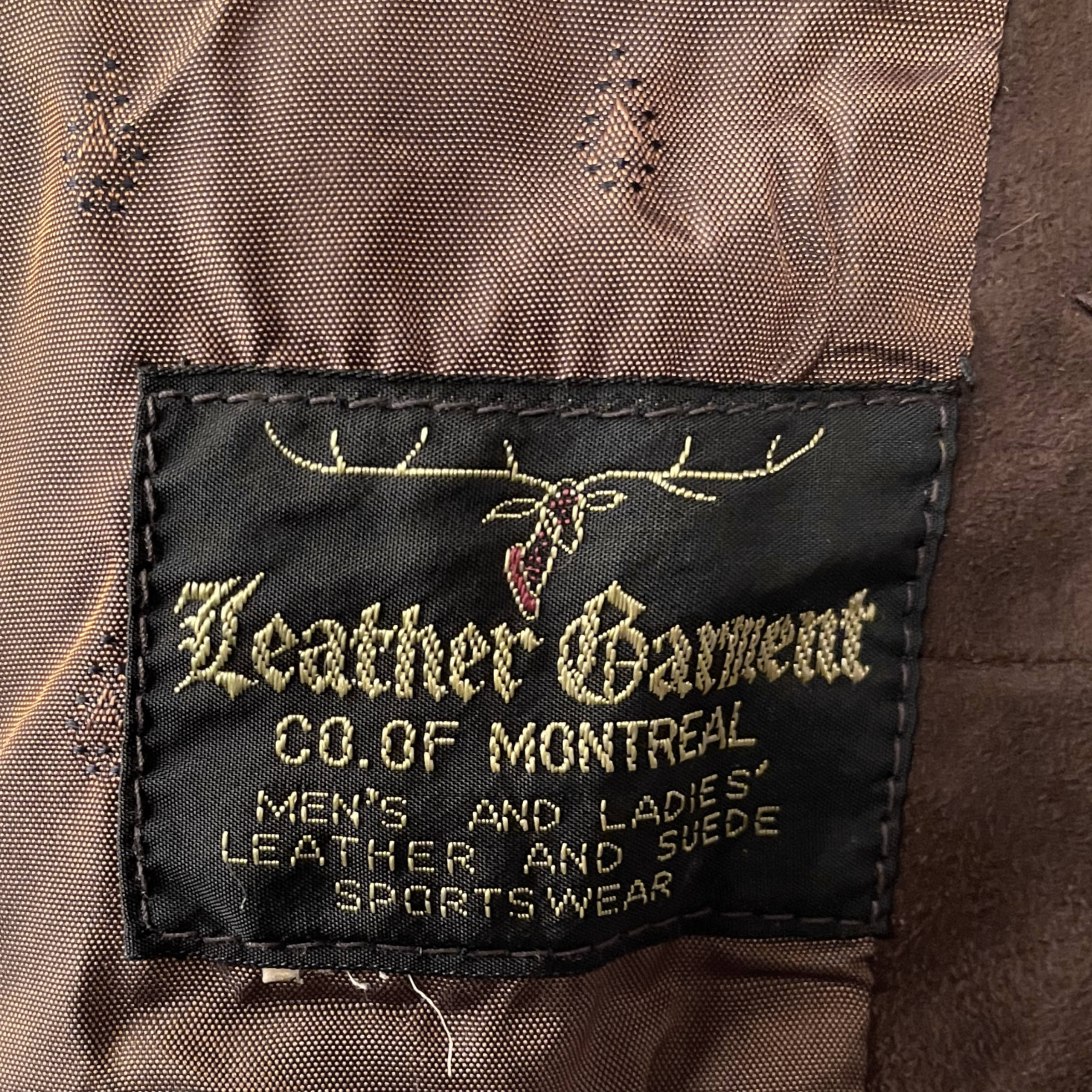 Vintage 1950s Suede Leather Fringed Jacket Davy Crockett S