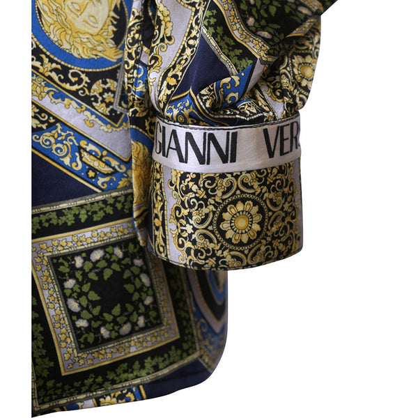 men's vintage versace silk shirts