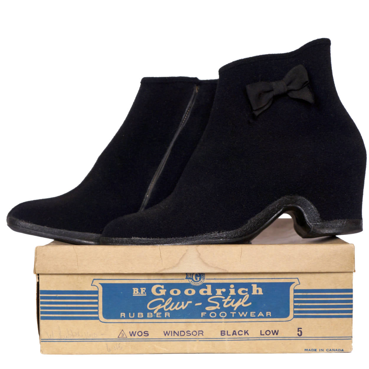 rubber overshoe boots