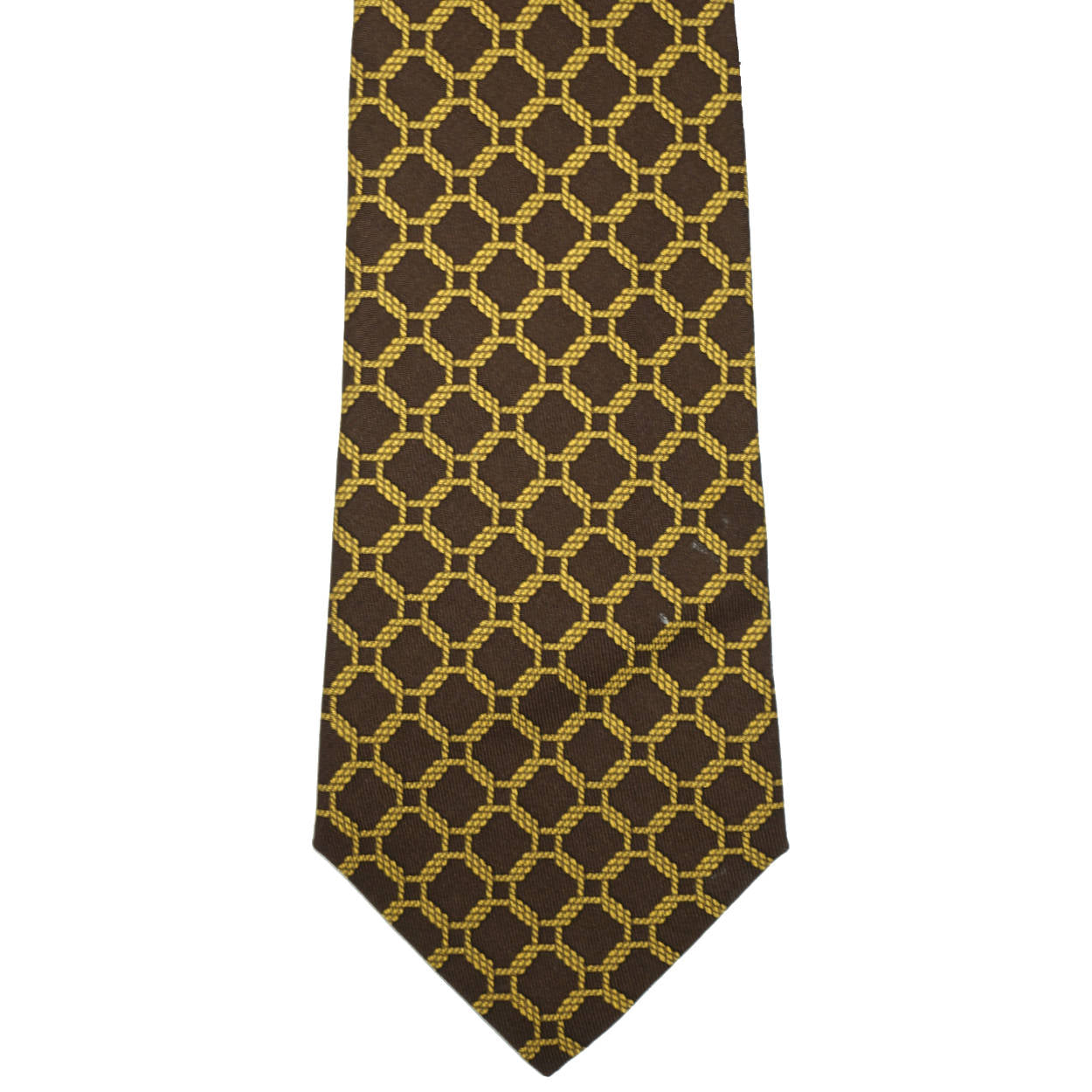 hermes gold tie