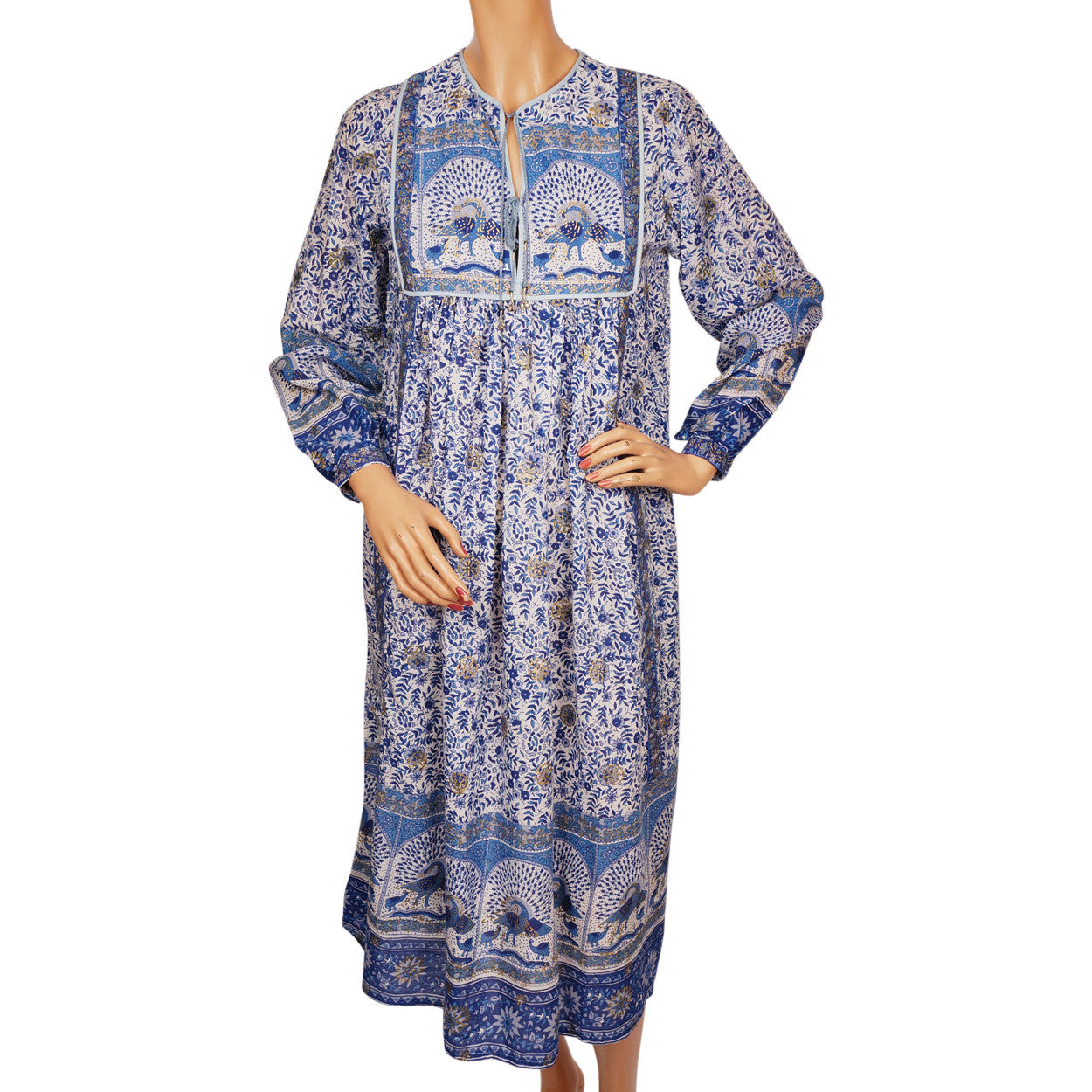 vintage indian cotton dress