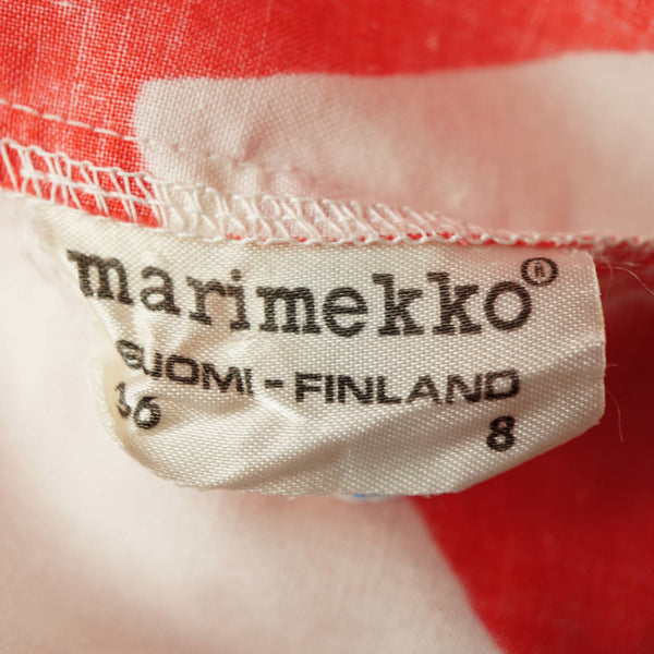 Vintage 1960s Marimekko Finland Keidas Maxi Dress by Annika Rimala Size M